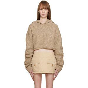 BonBom Sooah Hoodie Size 2 XS Womens Beige Sweatshirt $720